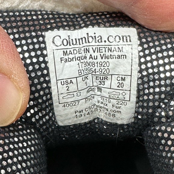 Columbia Unisex-Child Bugaboot Plus IV Omni-Heat Snow Boot Size 2 - Picture 11 of 16